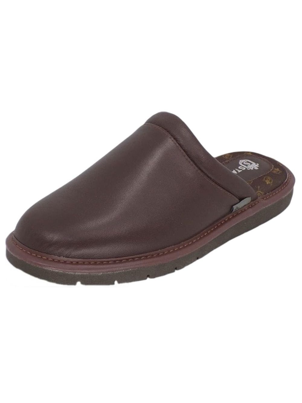 Stahl Men’s Genuine Sheepskin Leather Slippers Size 11